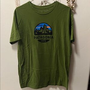 Patagonia Men's Olive Graphic Tee
